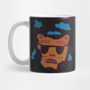 Honey Bear Blue Clouds Mug